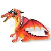 Bullyland - Figurina Dragon orange cu 2 capete